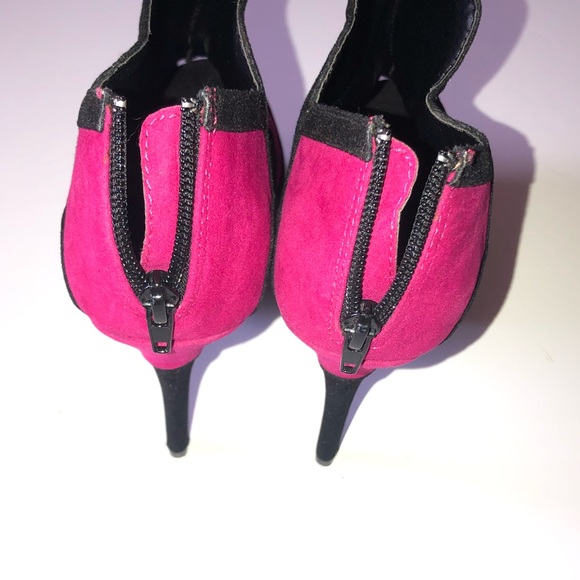 ALBA BY JESSICA ALBA SIZE 10 SUEDE PLATFORM HEELS - Picture 6 of 6